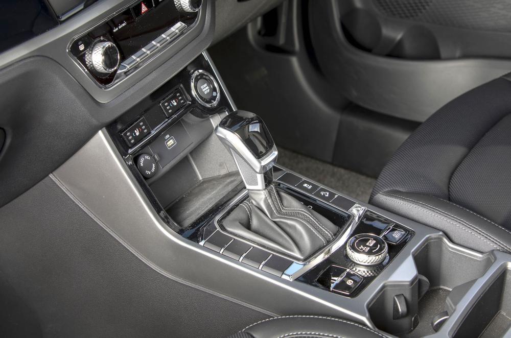 Ssangyong Korando interior detail