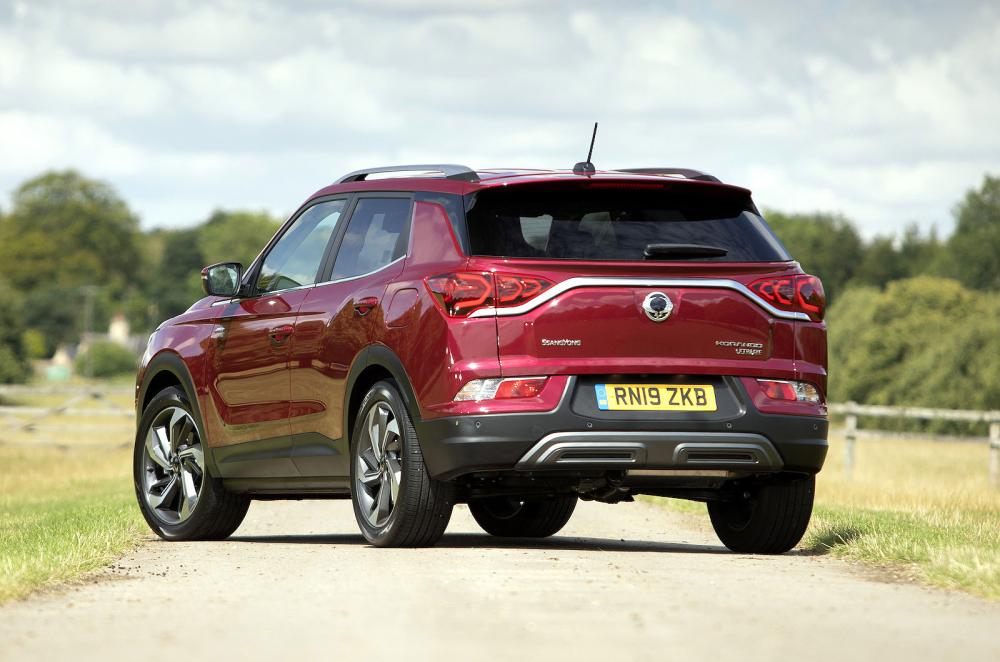 Ssangyong Korando rear right static