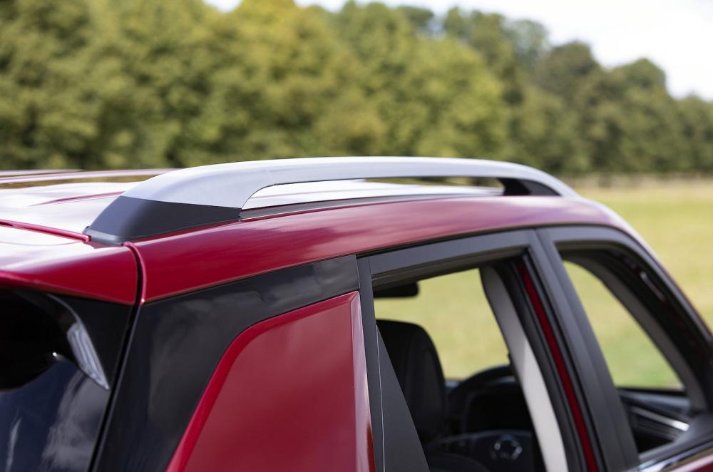 Ssangyong Korando roof bars detail