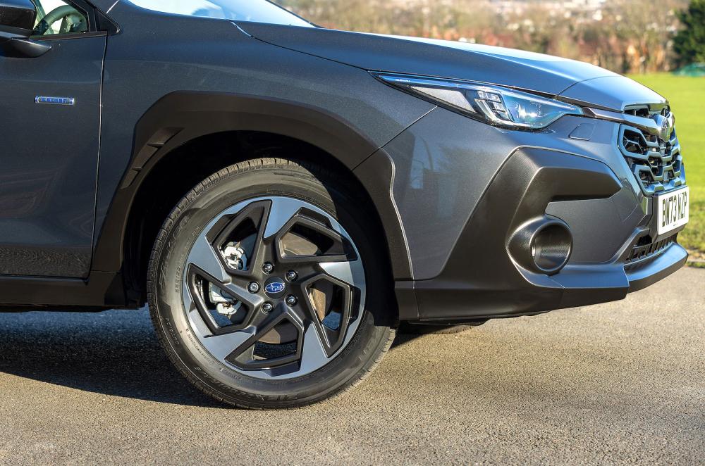 Subaru Crosstrek alloy wheel detail