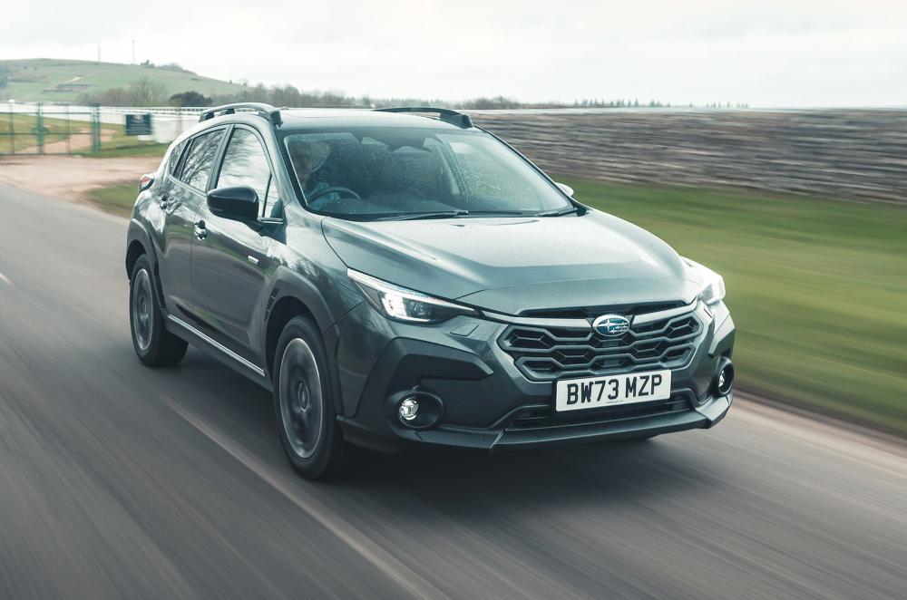 Subaru Crosstrek front right driving