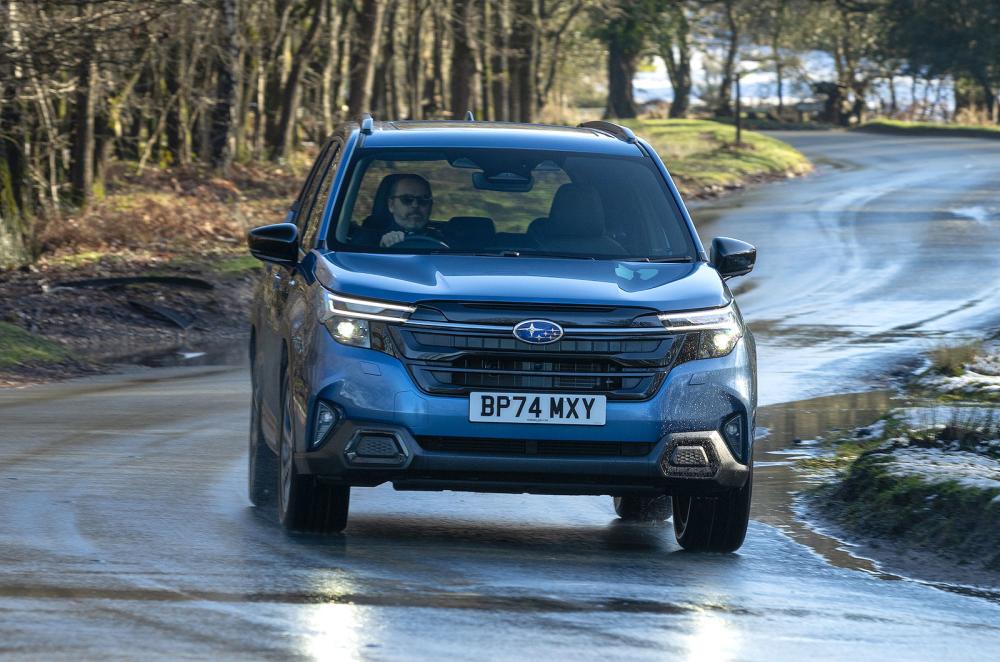 Subaru Forester front driving