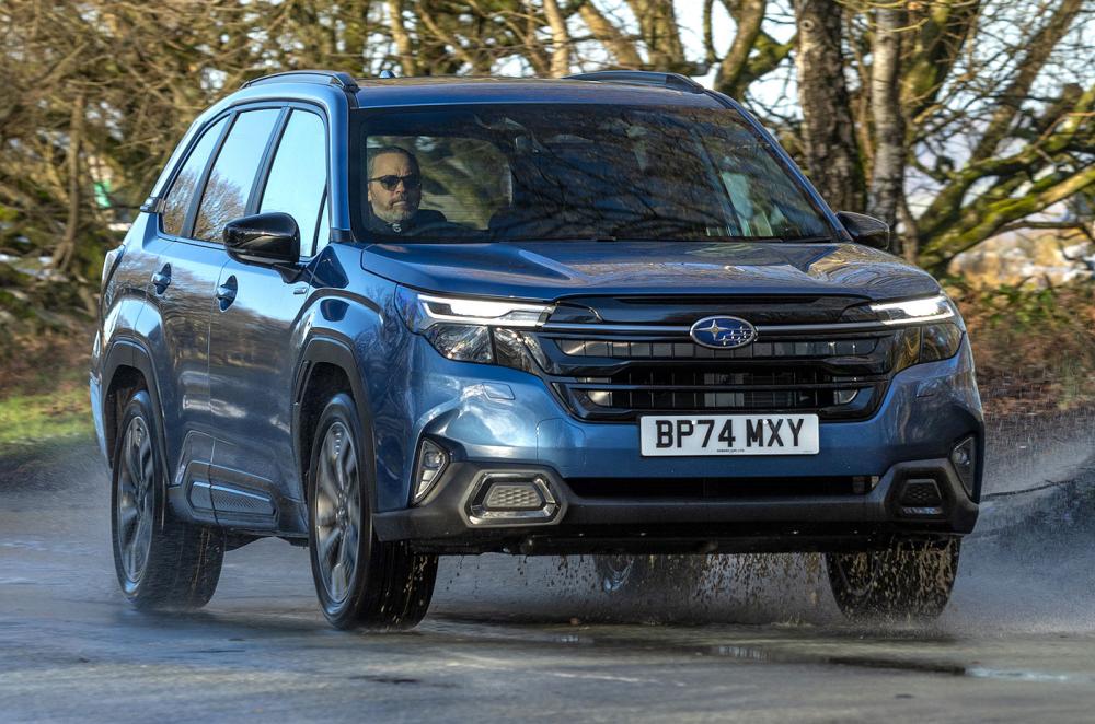 Subaru Forester front right driving