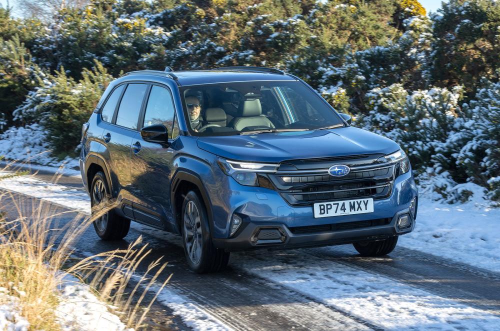 Subaru Forester front right driving