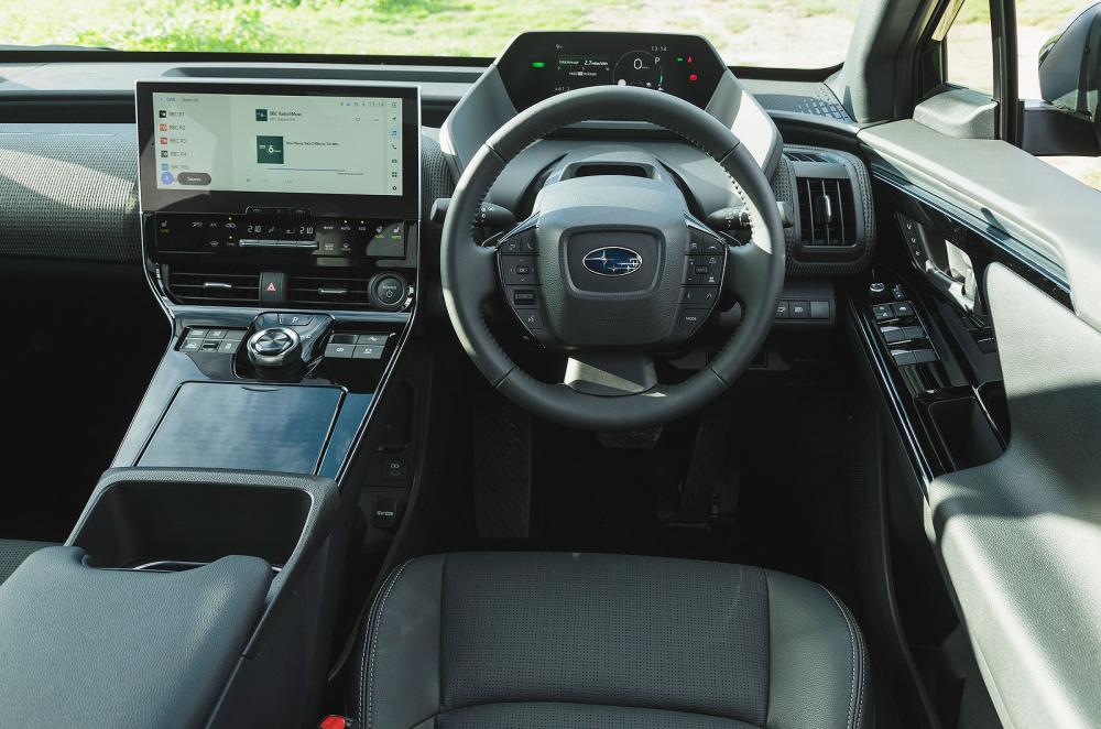 Subaru Solterra dashboard