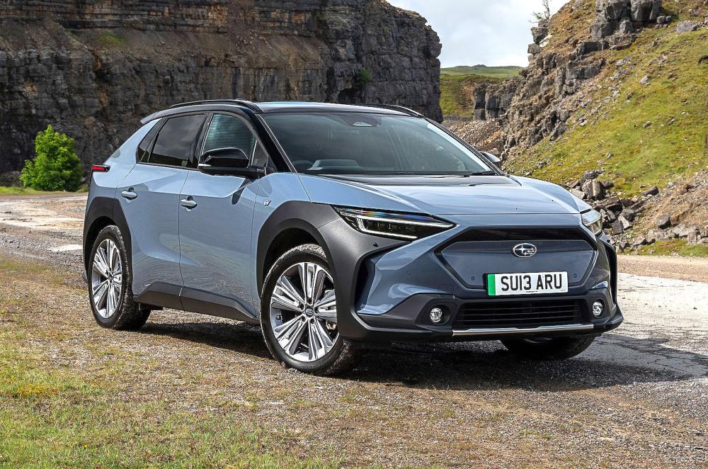 Subaru Solterra front right static