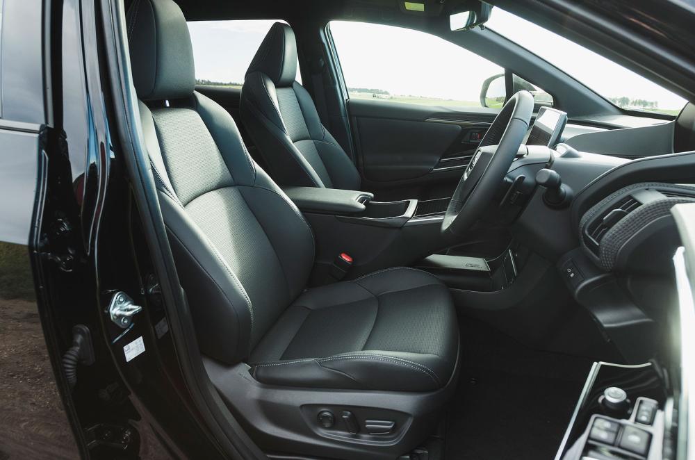 Subaru Solterra interior front seats
