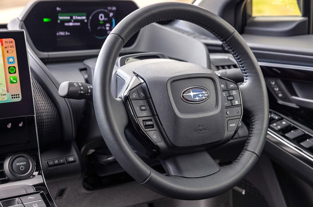 Subaru Solterra steering wheel