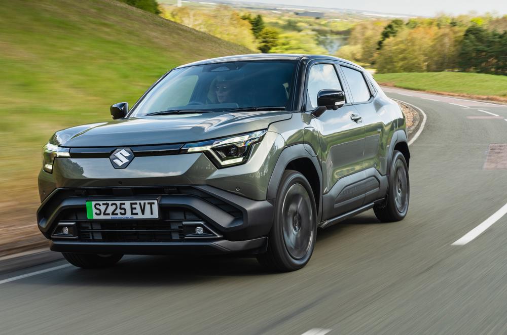 Suzuki eVitara front cornering