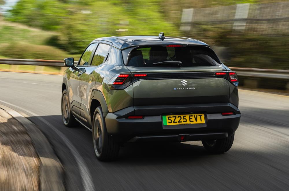 Suzuki e Vitara rear cornering