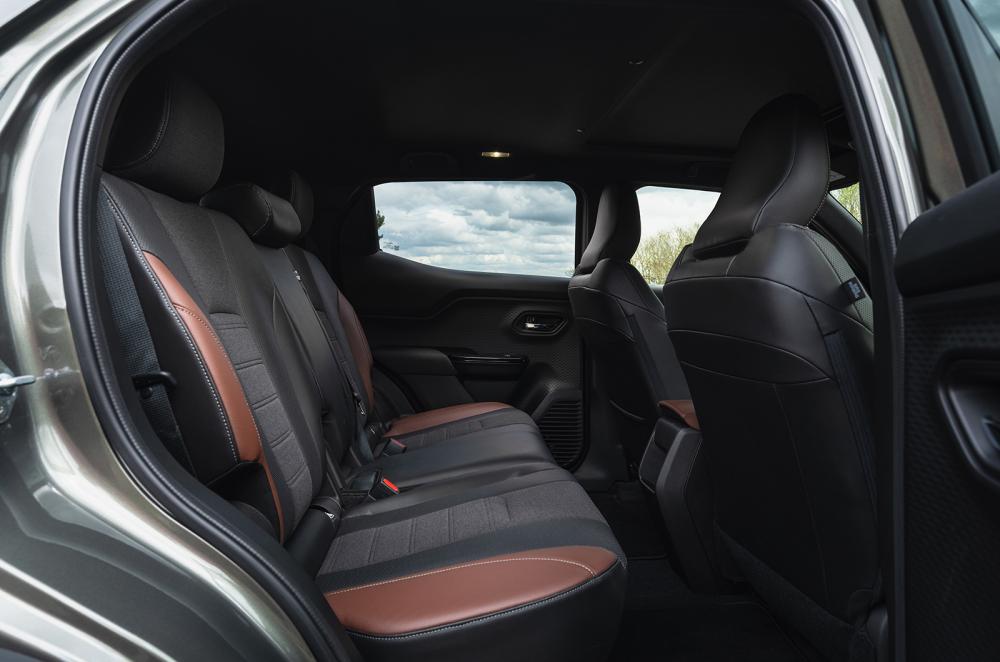 Suzuki eVitara rear seats