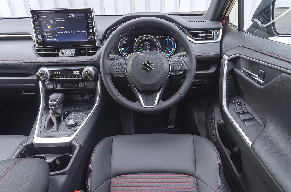 Suzuki Across interior dashboard