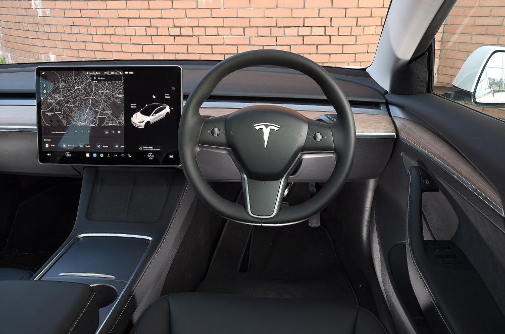 Tesla Model 3 dashboard