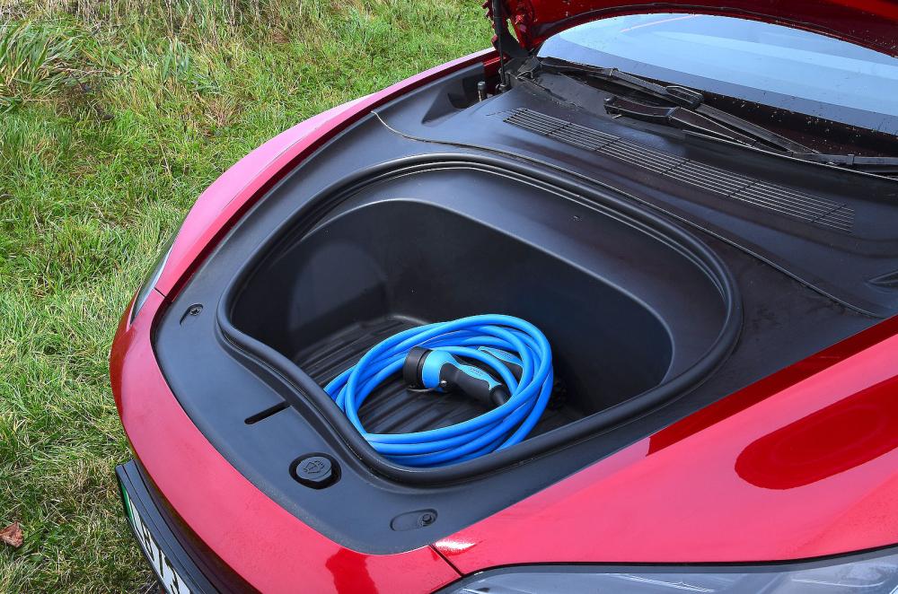 Tesla Model 3 front boot