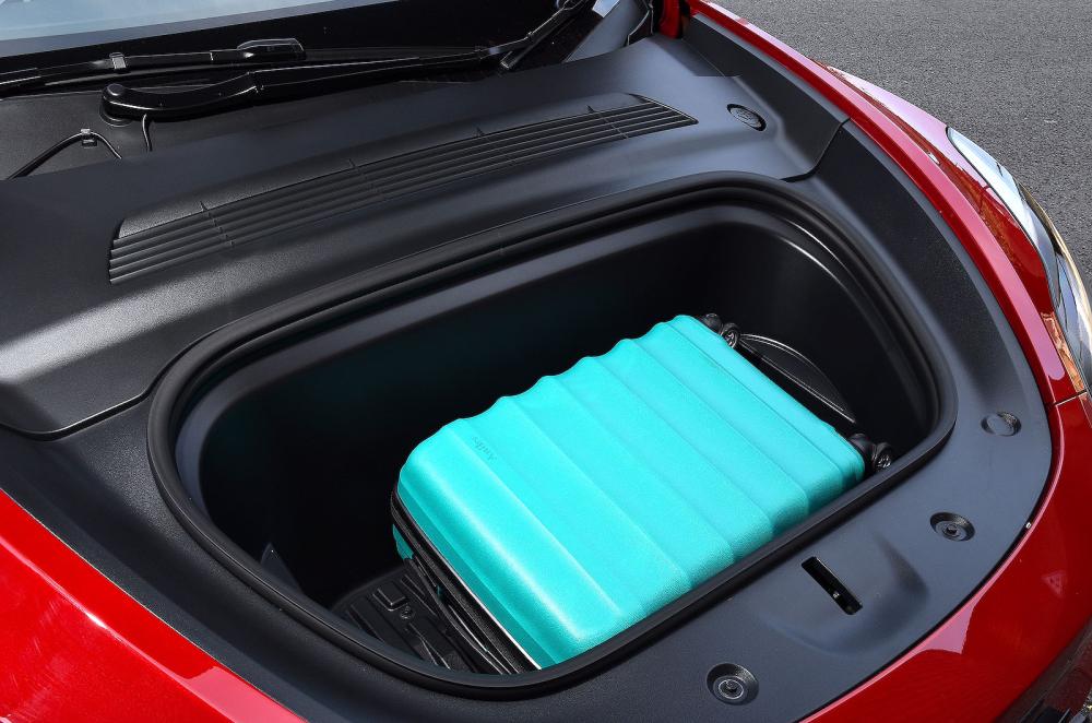 New Tesla Model Y front boot