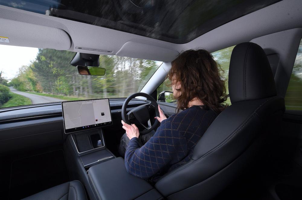 Tesla Model Y test drive