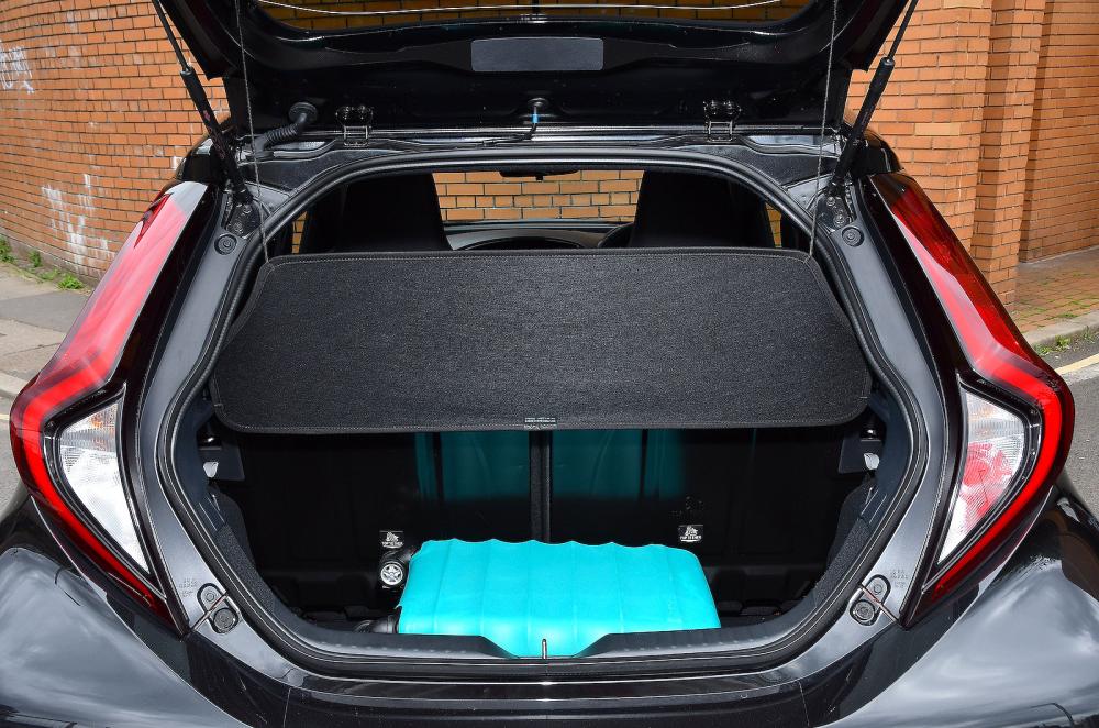 Toyota Aygo X boot open