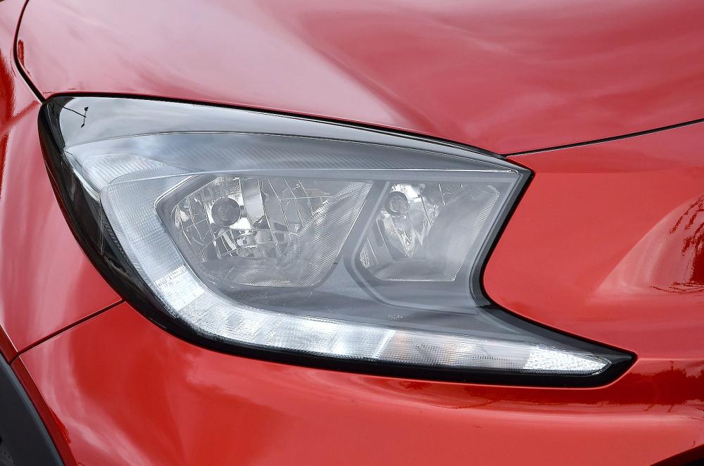 Toyota Aygo X headlights detail