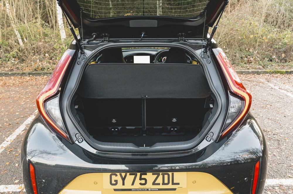 Toyota Aygo X Hybrid boot