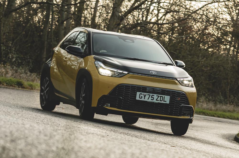 Toyota Aygo X Hybrid driving