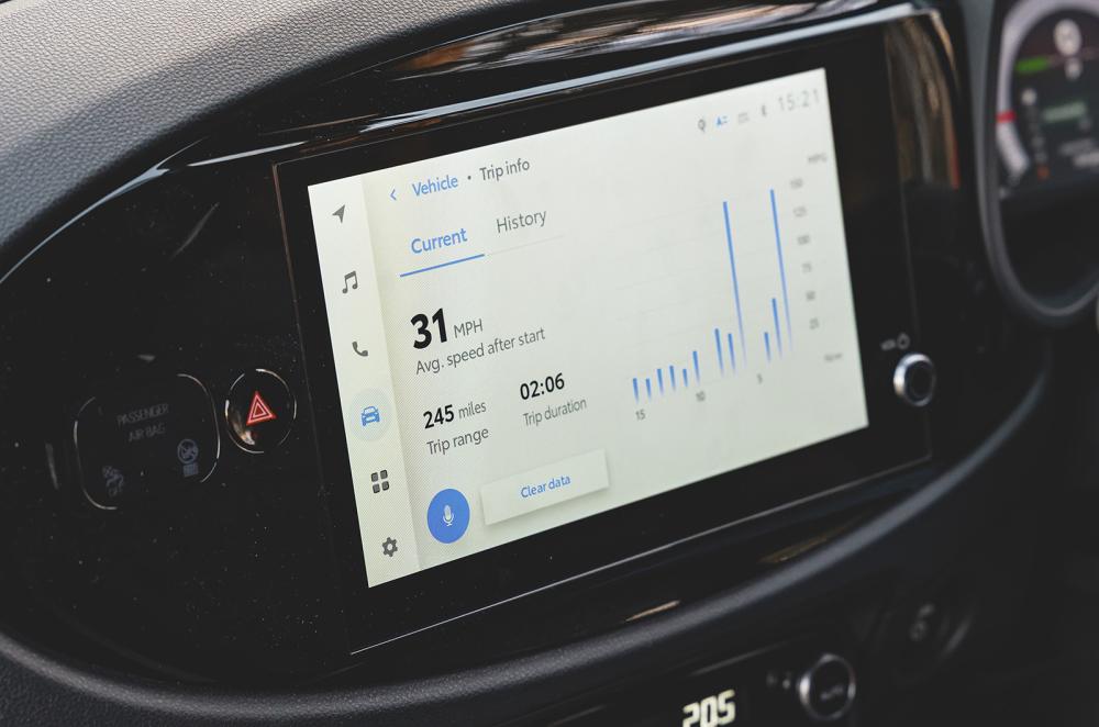 Toyota Aygo X Hybrid touchscreen