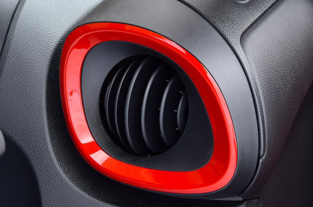 Toyota Aygo X interior vent detail
