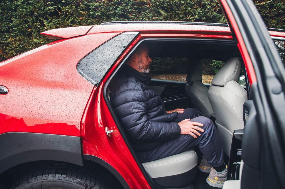 Toyota bZ4X back seats