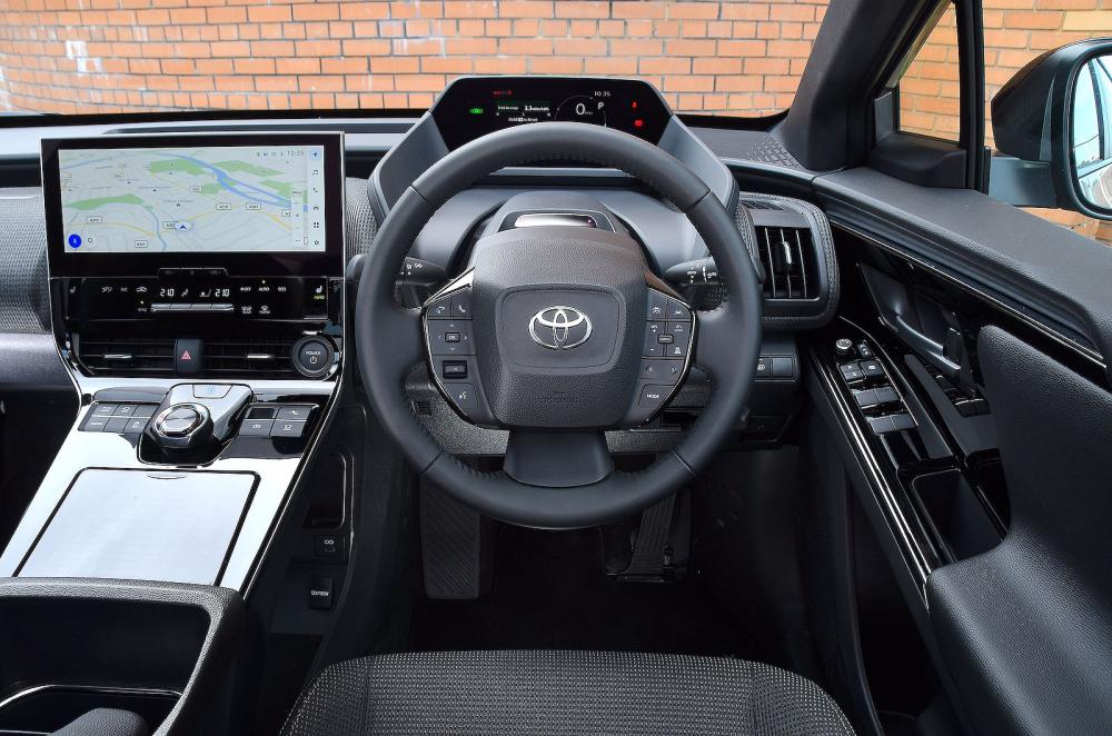 Toyota bZ4X dashboard