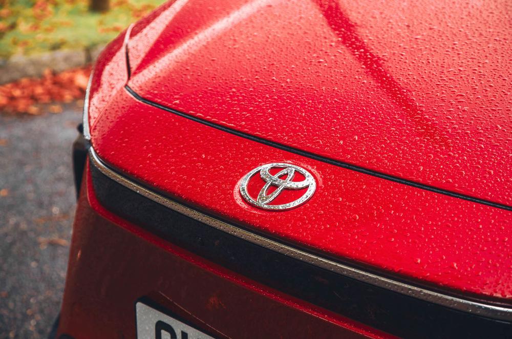 Toyota bZ4X front badge