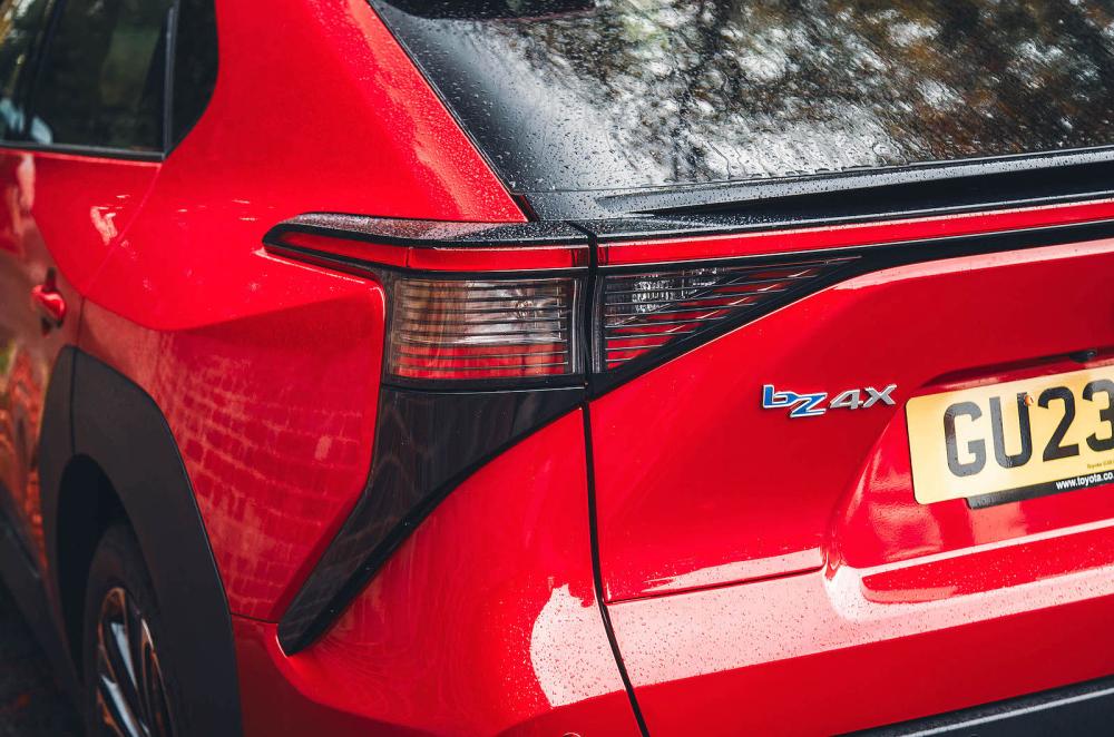 Toyota bZ4X rear lights