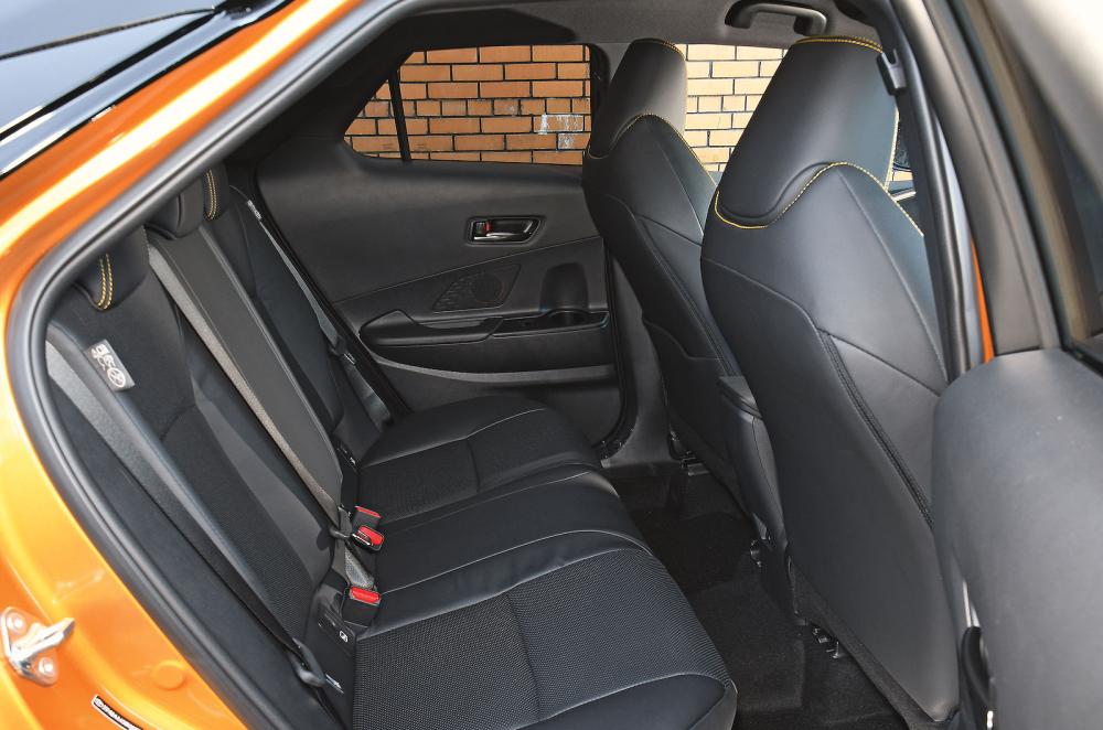 Toyota C-HR back seats