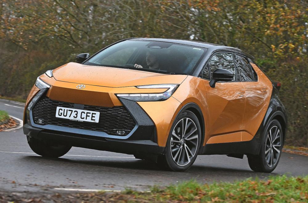 Toyota C-HR front cornering