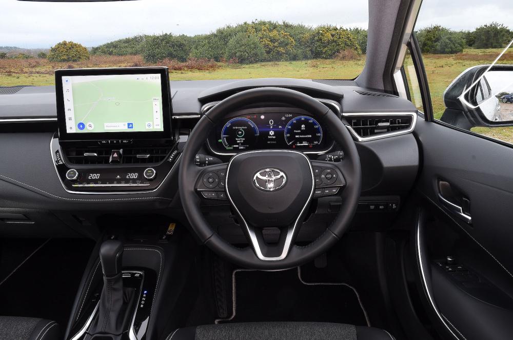 Toyota Corolla dashboard