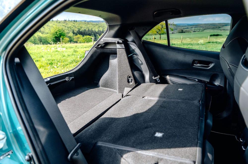 Toyota Corolla back seats