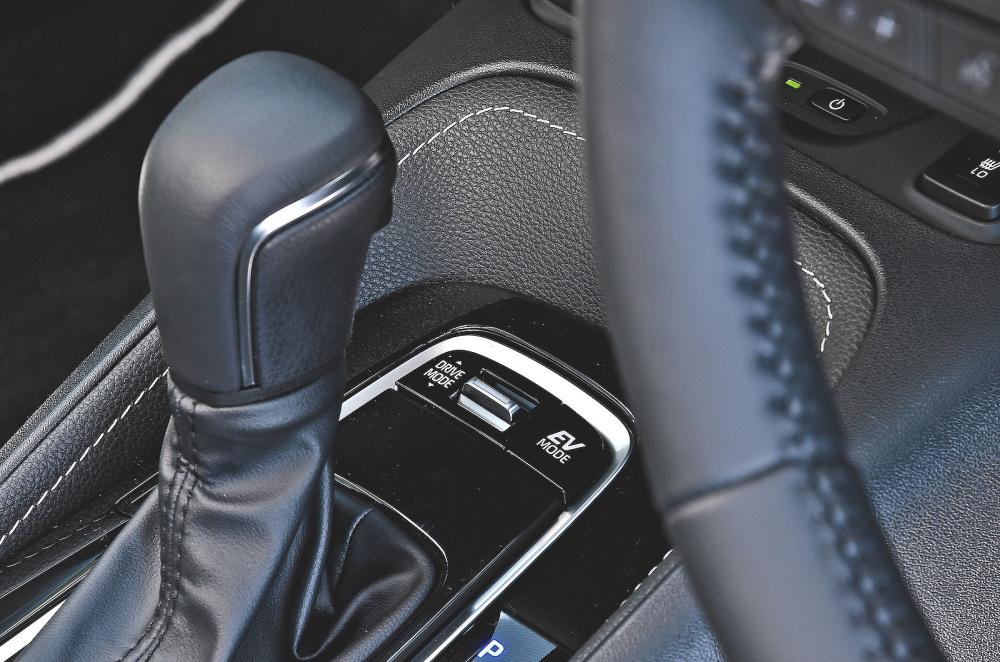 Toyota Corolla interior detail