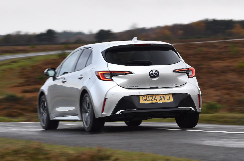 Toyota Corolla rear left driving