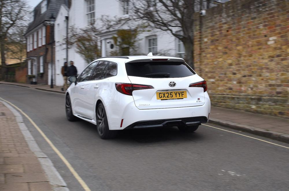 Toyota Corolla Touring Sports rear driving