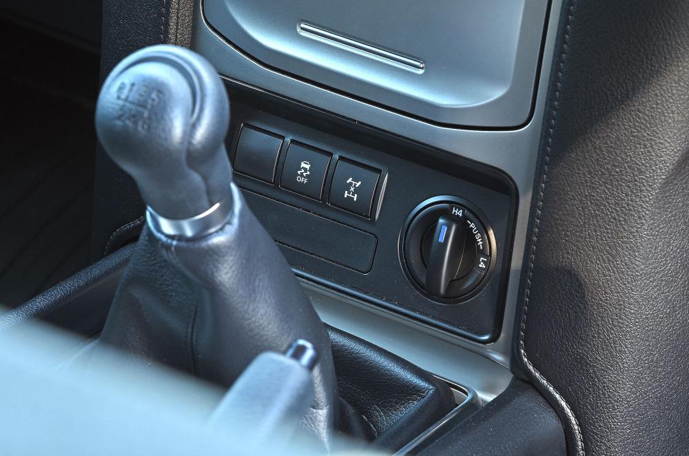 Toyota Land Cruiser Commercial interior detail