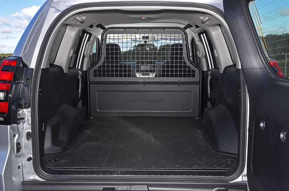 Toyota Land Cruiser Commercial load bay
