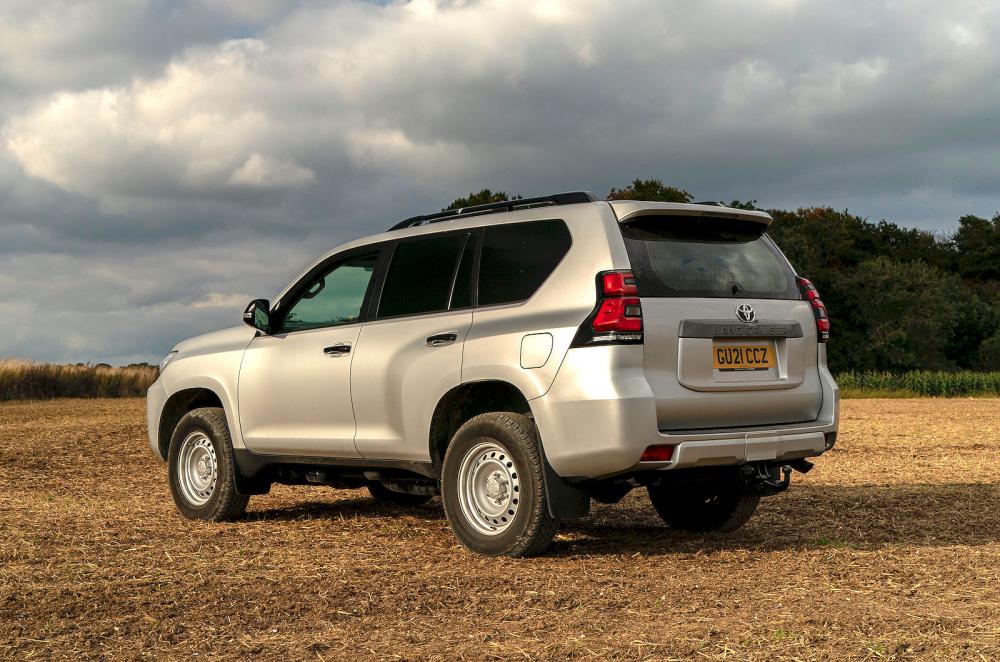 Toyota Land Cruiser Commercial rear left static