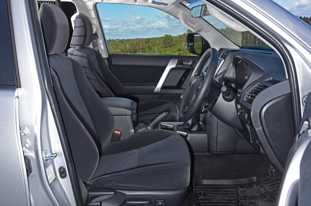 Toyota Land Cruiser Commercial interior seats