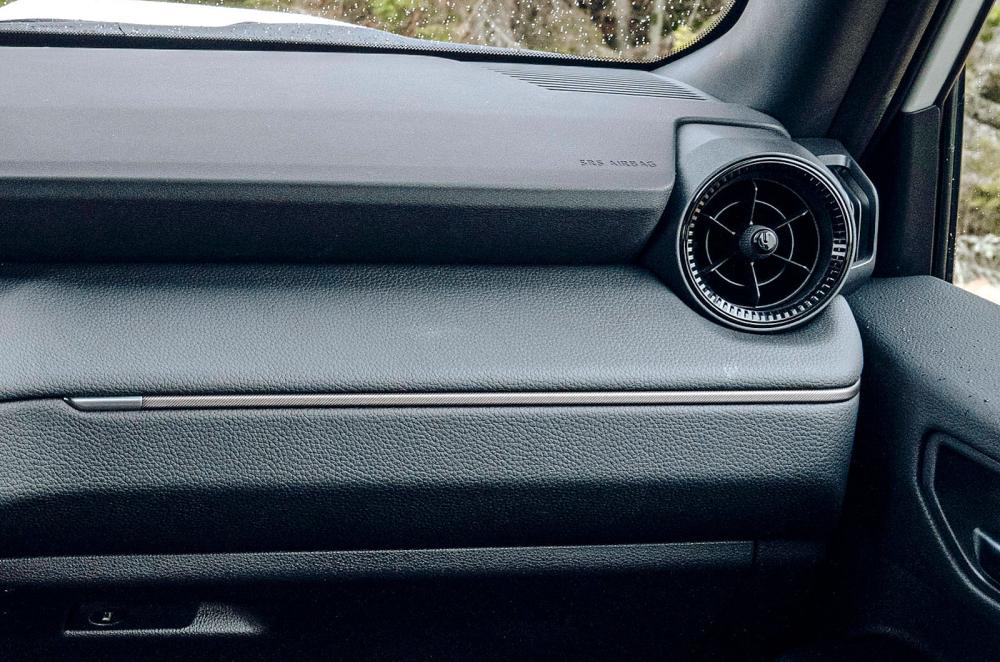 Toyota Land Cruiser dashboard detail