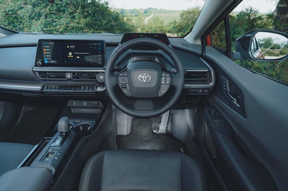 Toyota Prius interior dashboard