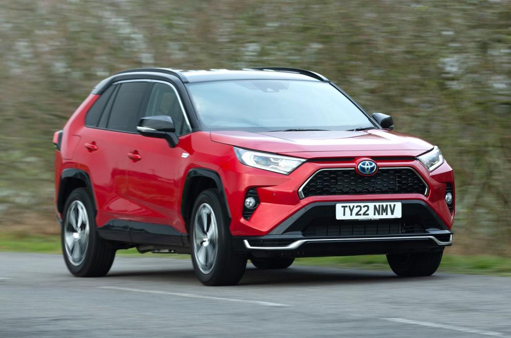 Toyota RAV4 front right driving