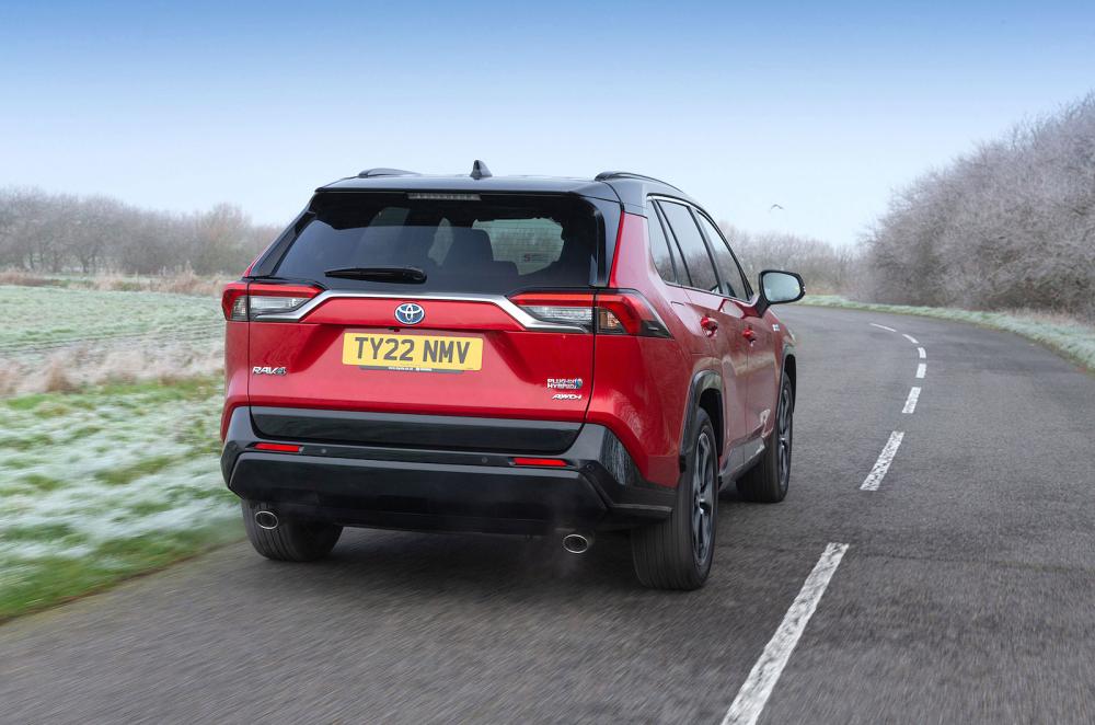Toyota RAV4 rear right driving