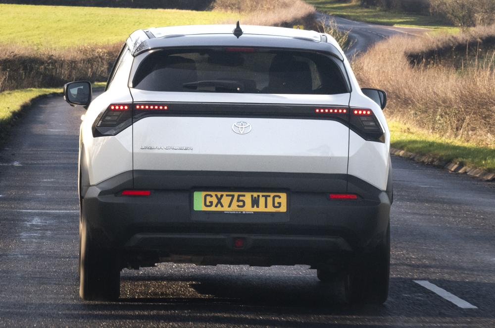 Toyota Urban Cruiser driving rear