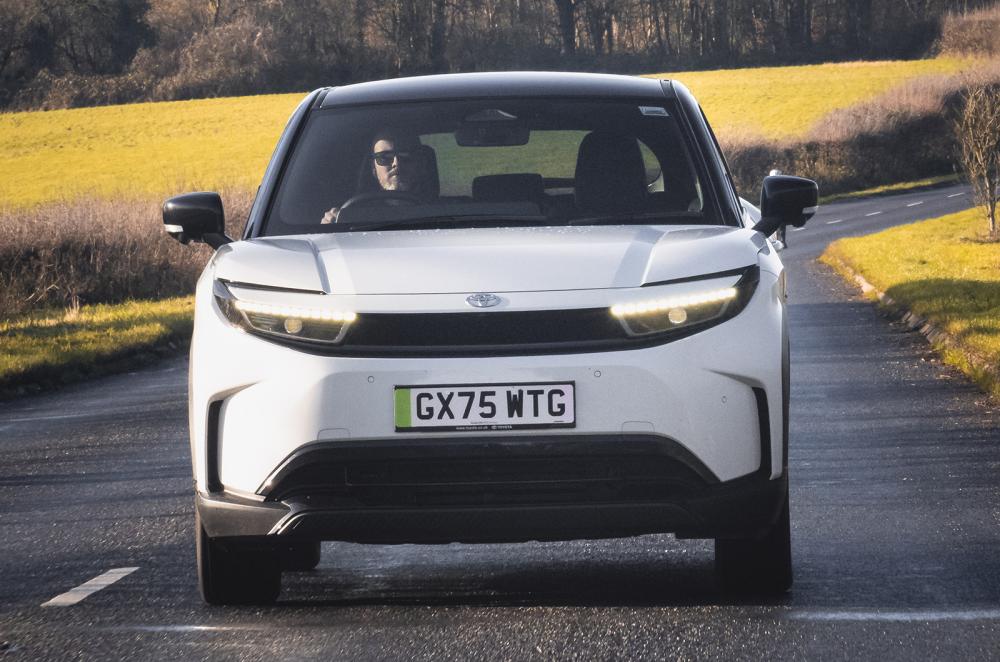 Toyota Urban Cruiser driving front