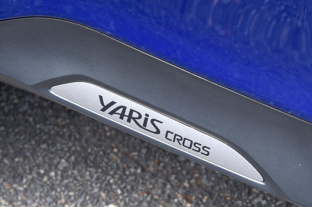 Toyota Yaris Cross badge detail