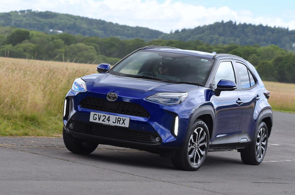 Toyota Yaris Cross front cornering