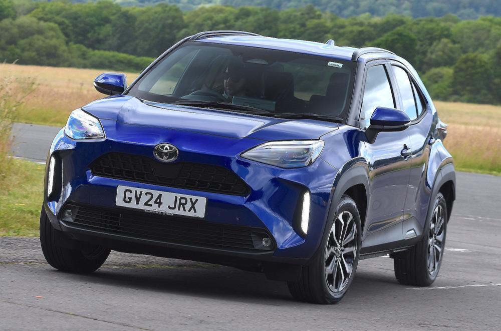 Toyota Yaris Cross front cornering